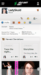 Mobile Screenshot of ladyskuld.deviantart.com