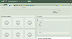 Desktop Screenshot of exche.deviantart.com