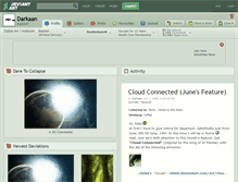 Tablet Screenshot of darkaan.deviantart.com