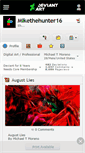 Mobile Screenshot of mikethehunter16.deviantart.com