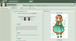 Desktop Screenshot of clamp-fanclub.deviantart.com