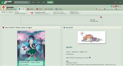 Desktop Screenshot of jamuko.deviantart.com