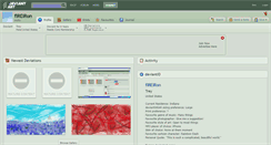 Desktop Screenshot of fireiron.deviantart.com