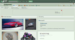 Desktop Screenshot of dhilipsomesh.deviantart.com