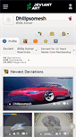 Mobile Screenshot of dhilipsomesh.deviantart.com