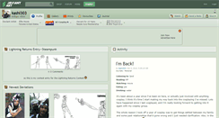 Desktop Screenshot of kashi303.deviantart.com
