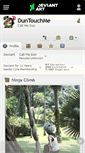 Mobile Screenshot of duntouchme.deviantart.com