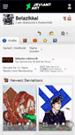 Mobile Screenshot of belazikkal.deviantart.com