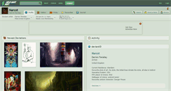 Desktop Screenshot of narcot.deviantart.com