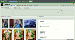 Desktop Screenshot of lumberry.deviantart.com