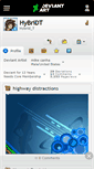 Mobile Screenshot of hybridt.deviantart.com