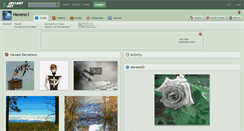 Desktop Screenshot of havenc1.deviantart.com