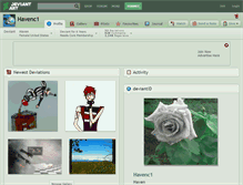 Tablet Screenshot of havenc1.deviantart.com