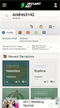 Mobile Screenshot of andres3142.deviantart.com