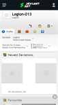 Mobile Screenshot of legion-013.deviantart.com