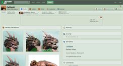Desktop Screenshot of galileon.deviantart.com