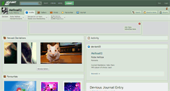 Desktop Screenshot of melissa02.deviantart.com