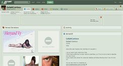 Desktop Screenshot of goliattcomixxx.deviantart.com