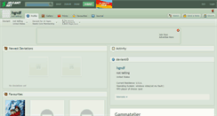 Desktop Screenshot of hgndf.deviantart.com