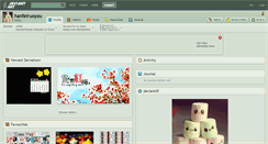 Desktop Screenshot of hanfeiruoyou.deviantart.com