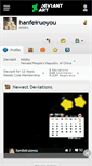Mobile Screenshot of hanfeiruoyou.deviantart.com