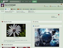 Tablet Screenshot of hour-of-midnight.deviantart.com