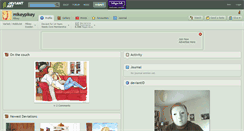 Desktop Screenshot of mikeypikey.deviantart.com