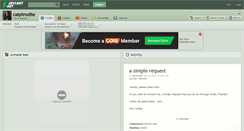 Desktop Screenshot of catphrodite.deviantart.com