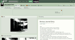 Desktop Screenshot of lost-cosmic-soul.deviantart.com