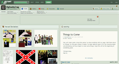Desktop Screenshot of bigdaddycrag.deviantart.com