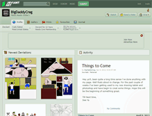 Tablet Screenshot of bigdaddycrag.deviantart.com
