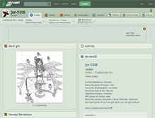 Tablet Screenshot of jor-5308.deviantart.com