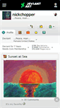 Mobile Screenshot of nickchopper.deviantart.com