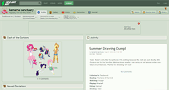 Desktop Screenshot of kamama-sanctuary.deviantart.com