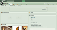 Desktop Screenshot of ben-10-fan.deviantart.com