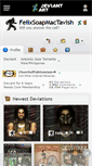 Mobile Screenshot of felixsoapmactavish.deviantart.com