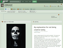 Tablet Screenshot of chibikomori.deviantart.com