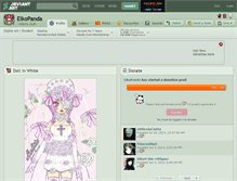 Tablet Screenshot of eikopanda.deviantart.com