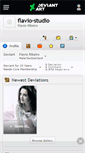 Mobile Screenshot of flavio-studio.deviantart.com