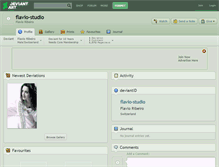 Tablet Screenshot of flavio-studio.deviantart.com