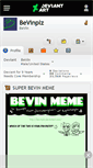 Mobile Screenshot of bevinplz.deviantart.com