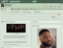 Tablet Screenshot of kenneth-d.deviantart.com