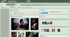 Desktop Screenshot of cosplayersnet.deviantart.com