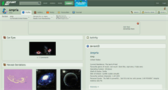 Desktop Screenshot of ampria.deviantart.com