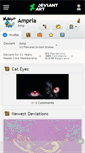 Mobile Screenshot of ampria.deviantart.com