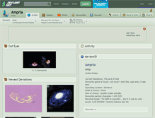Tablet Screenshot of ampria.deviantart.com