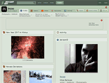 Tablet Screenshot of incoo.deviantart.com