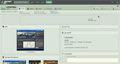 Desktop Screenshot of cohortatio.deviantart.com