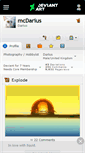 Mobile Screenshot of mcdarius.deviantart.com