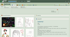 Desktop Screenshot of deadlyhope.deviantart.com